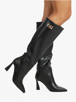 High pointed women's boots