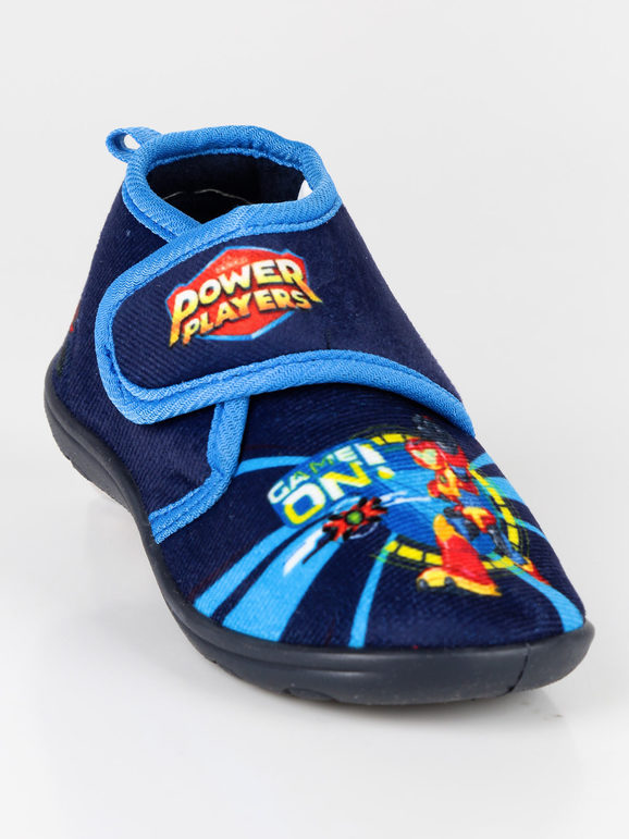 High slippers for children with tear