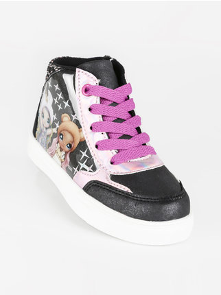 High sneakers for girls