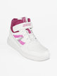 High-top sneakers for girls with tear