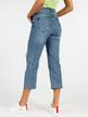 High-waisted boyfriend jeans with rips