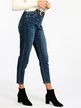 High-waisted women's jeans