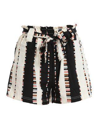 High waisted women's shorts with prints
