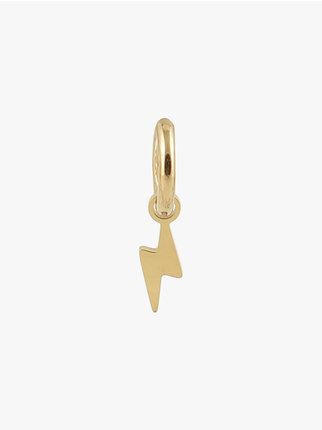 Hoop earring with pendant