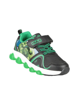 Hulk children's sneakers with lights and tear