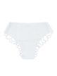 Invisible low waist women's briefs with lace