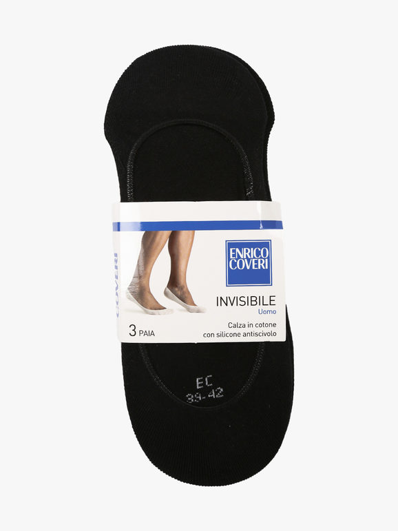 Invisible socks 3 pairs for men