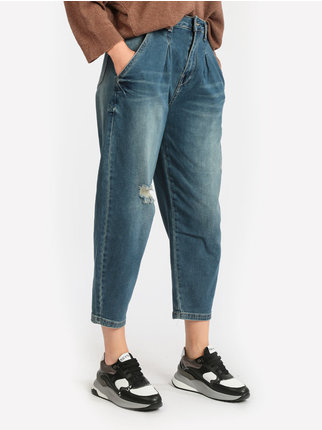 Jeans baggy donna push up