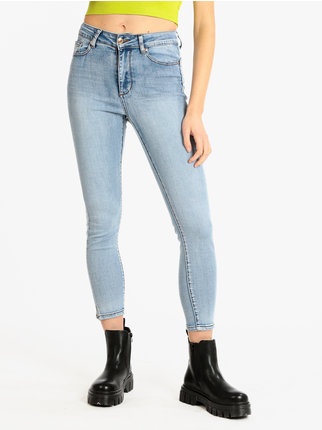 Jeans chiari modello skinny donna