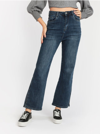 Jeans donna con spacchi