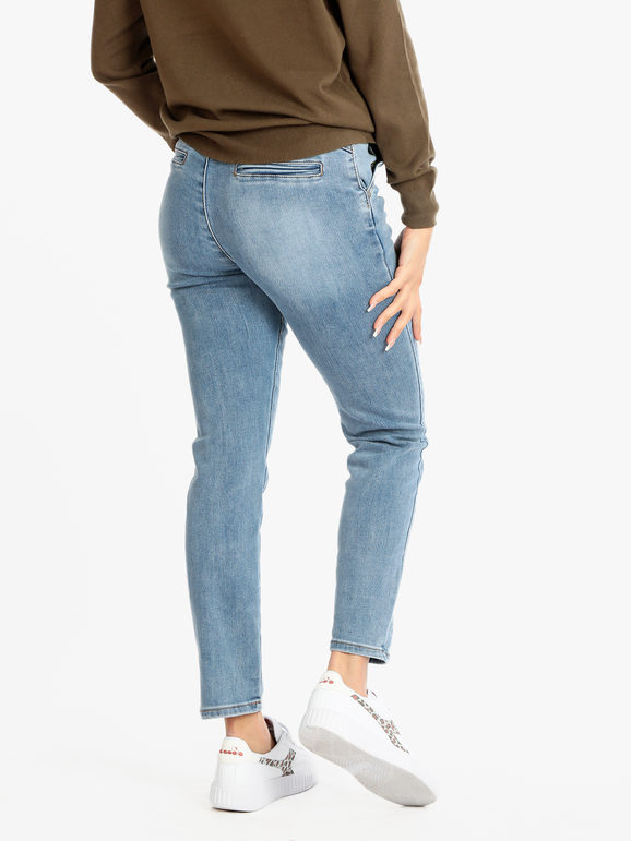 Jeans donna con tasche