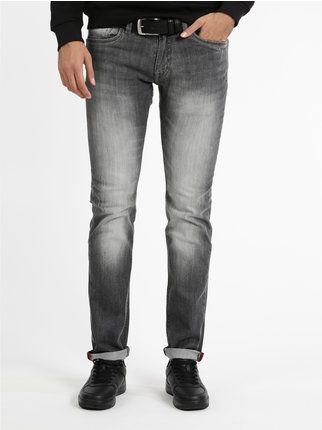 Jeans grigio uomo