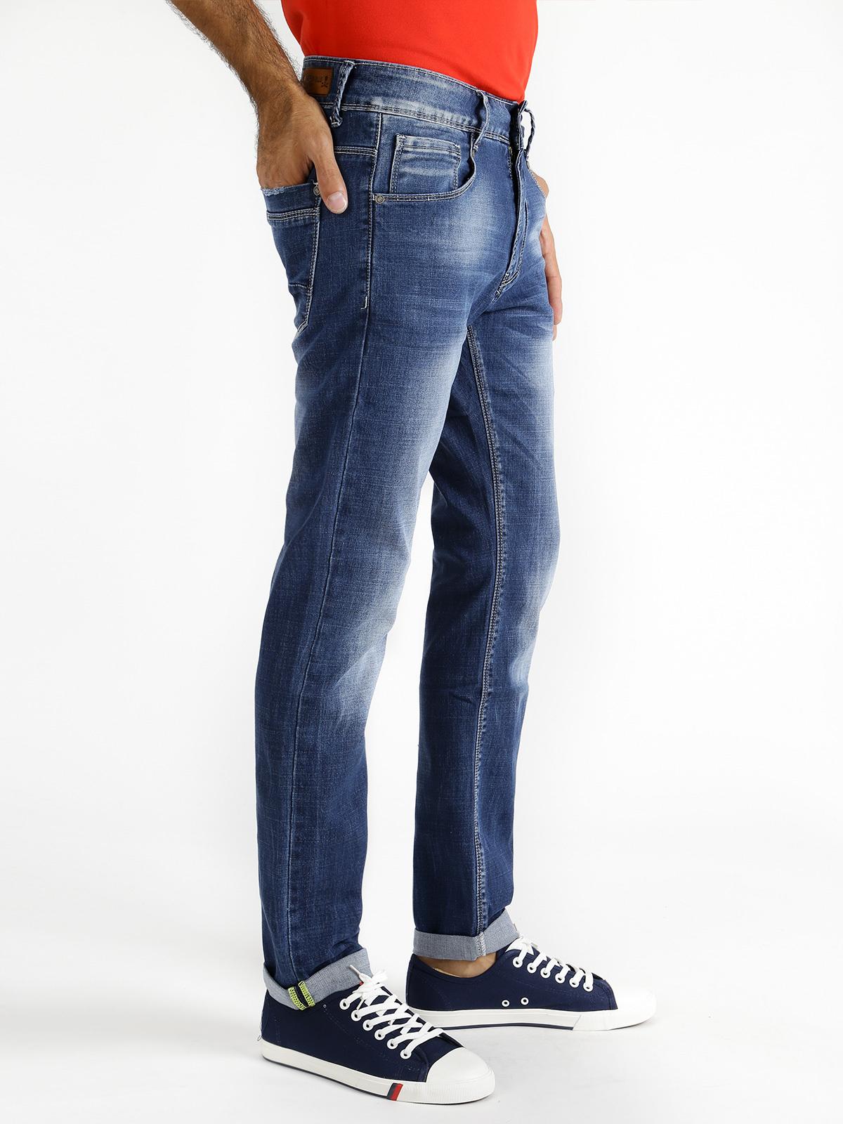 Zero Blu Jeans in cotone modello 5 tasche - regular fit ...
