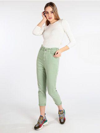 Jeans modello baggy donna