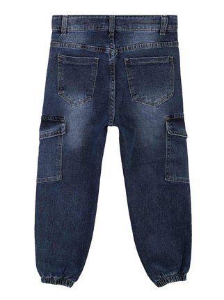 Jeans niña con bolsillos y puños