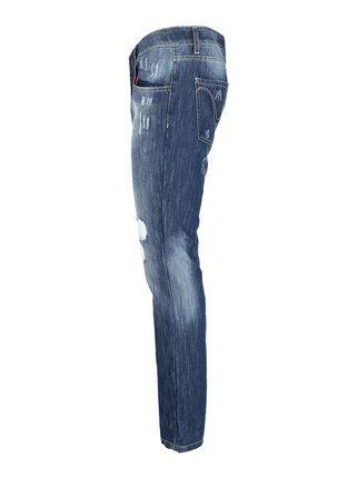 jeans regular fit strappati