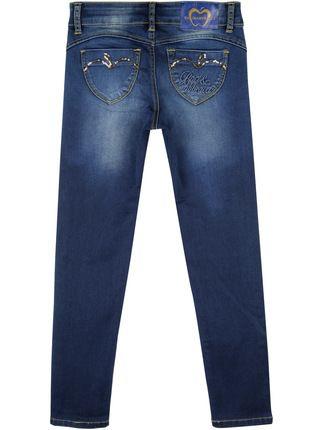 Jeans with sequins for girls