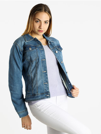 Jeansjacke für Damen in Übergröße