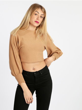 Jersey mujer cropped