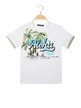 Kinder-T-Shirt mit Hawaii-Print