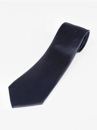 Klassische einfarbige Krawatte für Herren