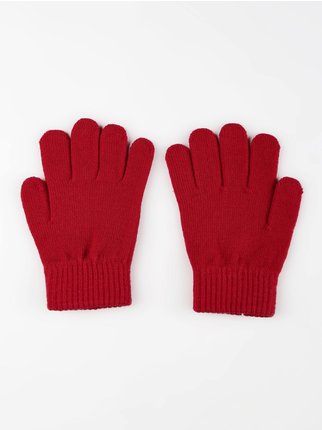 Knitted gloves for children