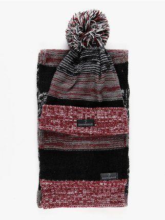 Knitted hat + scarf set