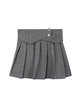 Knitted skirt for girls