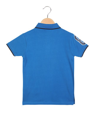 Kurzarm-Poloshirt aus Baumwolle für Jungen