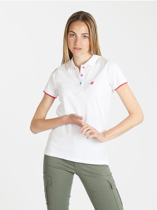 Kurzarm-Poloshirt für Damen