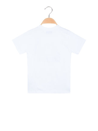 Kurzarm-T-Shirt für Jungen mit Aufdruck