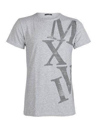 Kurzarm-T-Shirt mit Maxi-Schriftzug