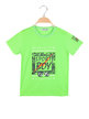 Kurzärmeliges Fluo-T-Shirt für Jungen