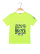 Kurzärmeliges Fluo-T-Shirt für Jungen