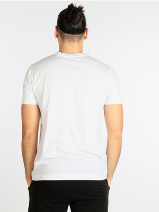 Kurzärmliges Herren-T-Shirt aus Baumwolle