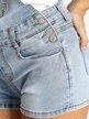 Kurze Jeans-Latzhose