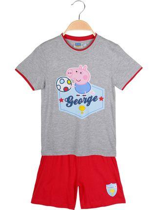 Kurzer Baby Pyjama mit George Print