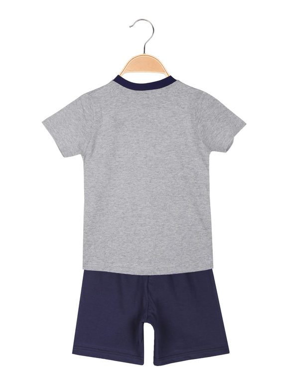 Kurzer Pyjama für Jungen aus Baumwolle