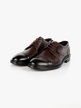 Lace-up leather oxford shoes