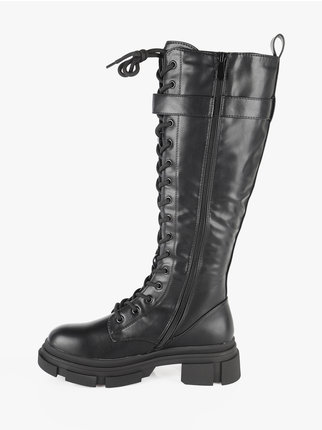 Lace-up women's boots