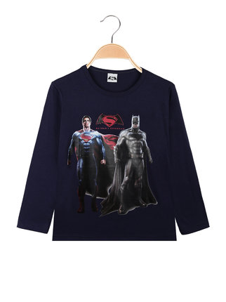 Langarm-Baby-T-Shirt mit Superhelden