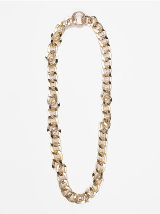 Lange, klobige Halskette für Damen
