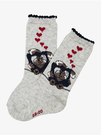 Lange Socken für Mädchen