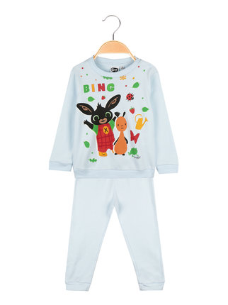 Langer Baby-Pyjama aus warmer Baumwolle