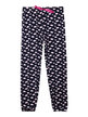 Langer Mädchen-Pyjama aus Baumwolle mit Aufdruck