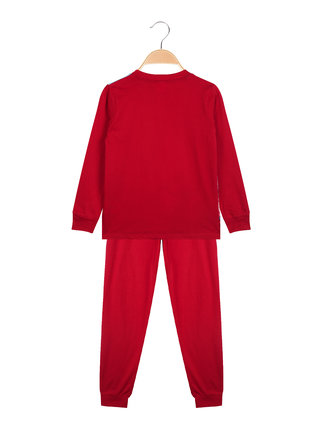 Langer Pyjama für Jungen aus Baumwolle