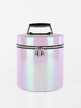 Small cylinder beauty case