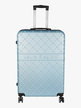 Large rigid 4-wheel suitcase