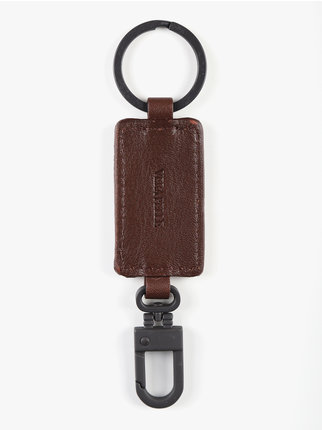 Leather key ring with hook