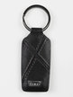 Leather men's keychain